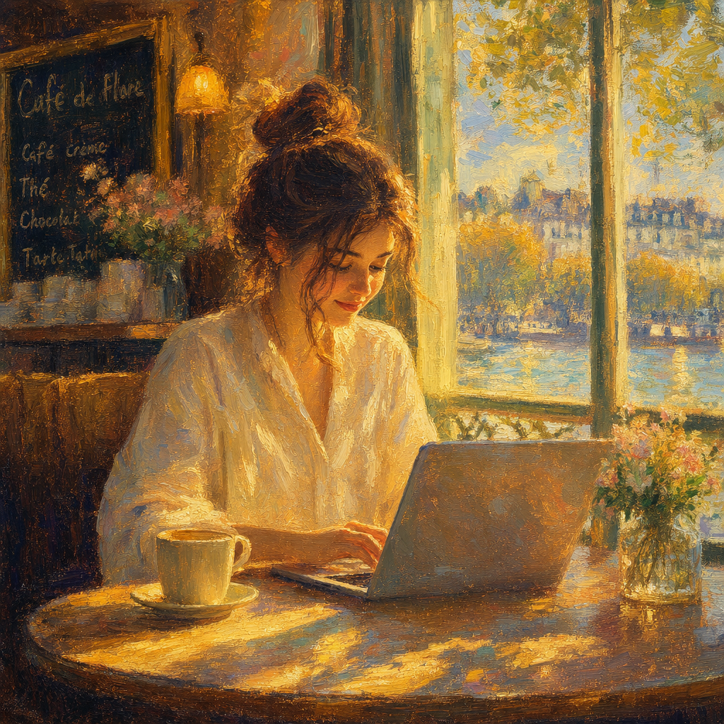 Impressionist oil painting